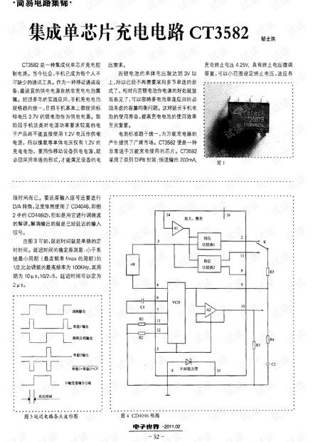 單芯片充電管理集成電路CT3582的設計與應用解析